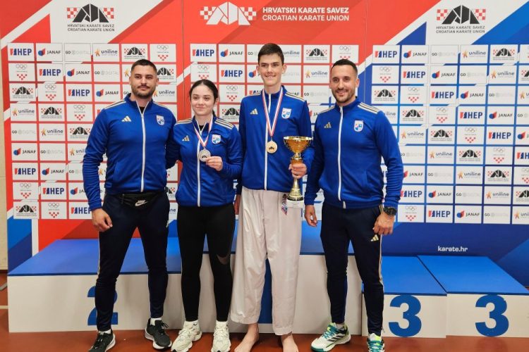 Članovi karate kluba Široki Brijeg prvaci i vice prvaci Hrvatske