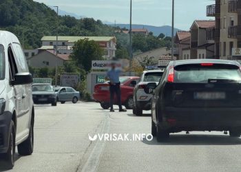 Prometna nezgoda na zaobilaznici u Širokom Brijegu, otežan promet