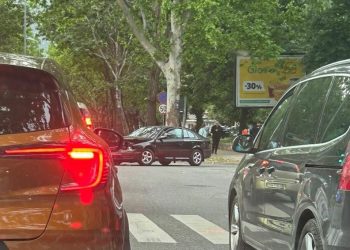 Prometna nesreća ispred zgrade Mostarke: Sudarili se Škoda i Golf 5