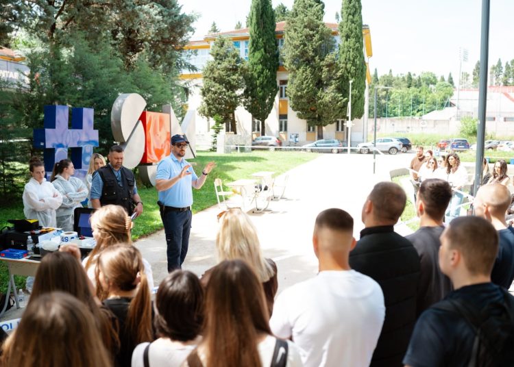 Policijski službenici MUP-a ŽZH sudjelovali na simulaciji forenzičkog očevida