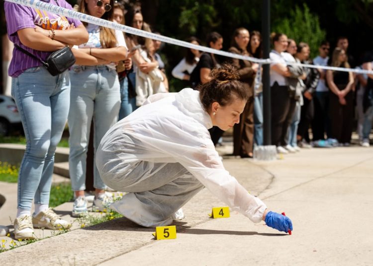 Policijski službenici MUP-a ŽZH sudjelovali na simulaciji forenzičkog očevida
