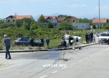 Teška prometna nezgoda u Čitluku: Intervenirali vatrogasci i Hitna pomoć