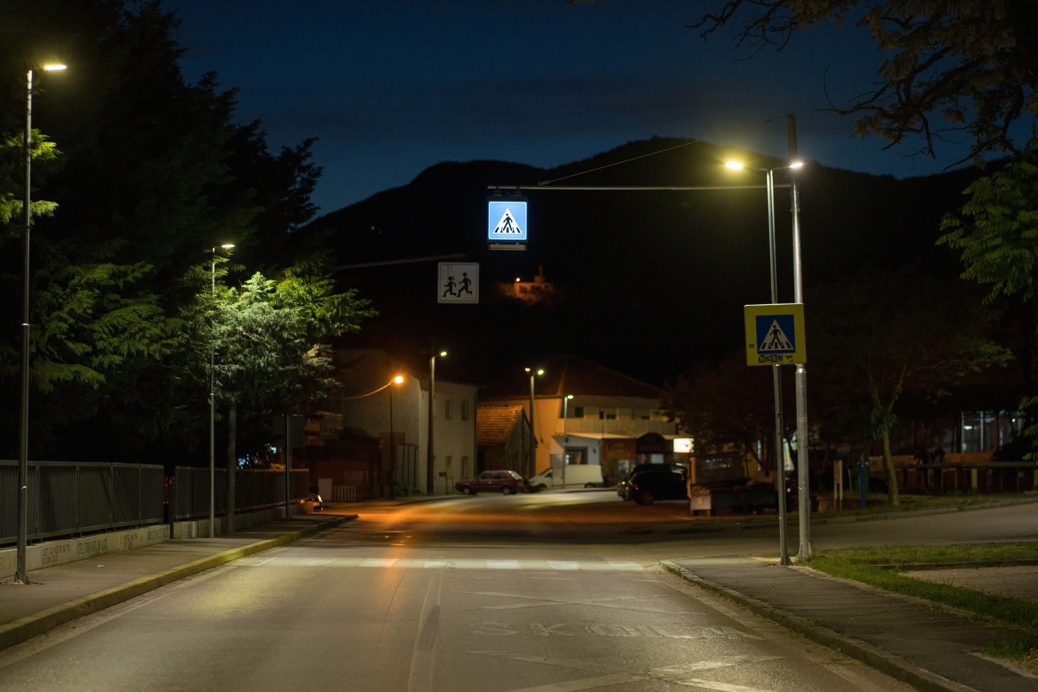 U Širokom Brijegu postavljena moderna signalizacija na tri pješačka prijelaza