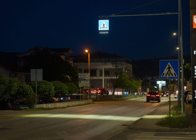 U Širokom Brijegu postavljena moderna signalizacija na tri pješačka prijelaza