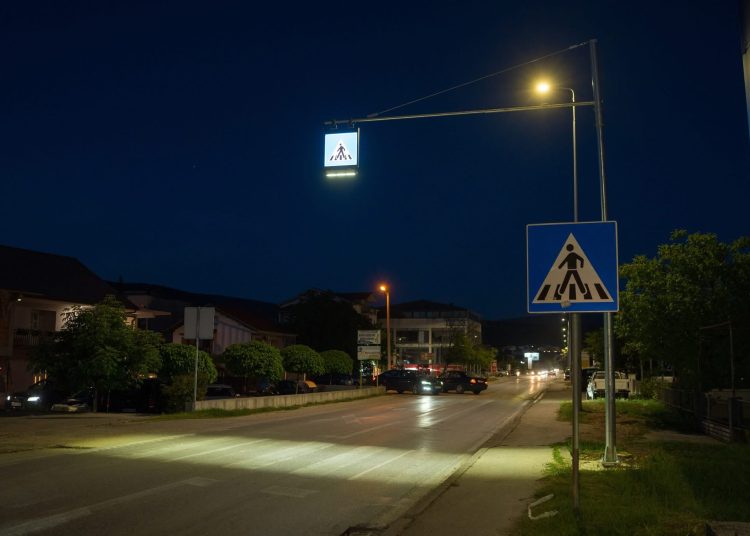U Širokom Brijegu postavljena moderna signalizacija na tri pješačka prijelaza