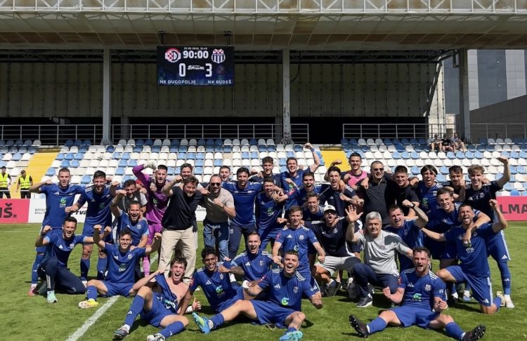 Rudeš osigurao povratak u SuperSport HNL uvjerljivom pobjedom u Dugopolju