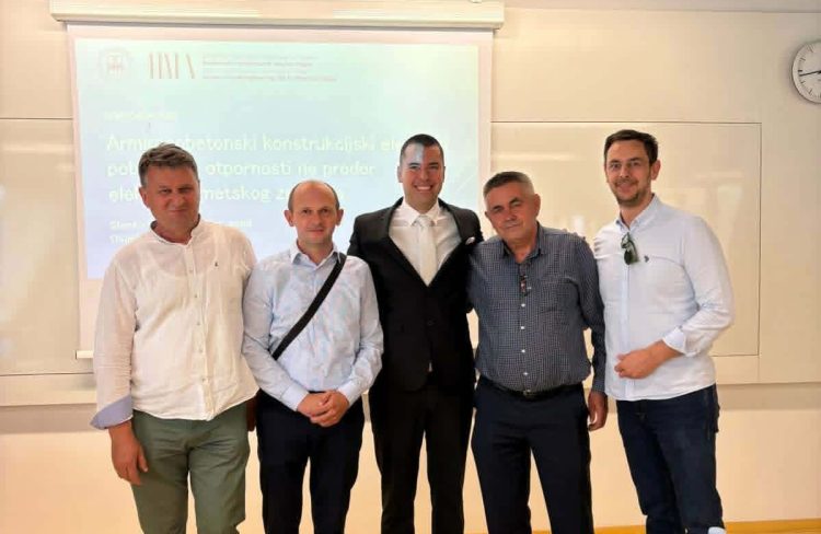 Širokobriježanin Stanko Čolak obranio doktorat na Građevinskom i arhitektonskom fakultetu u Osijeku
