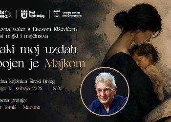 Široki Brijeg: Književna večer s Enesom Kiševićem u čast majki i majčinstva