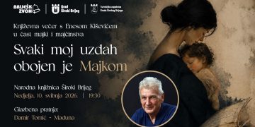 Široki Brijeg: Književna večer s Enesom Kiševićem u čast majki i majčinstva