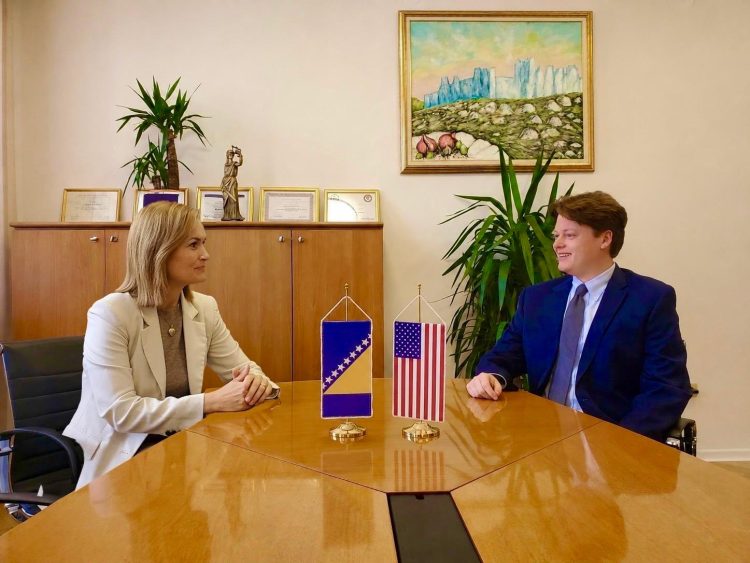 Student američkog sveučilišta William & Mary na praksi u Županijskom sudu Široki Brijeg