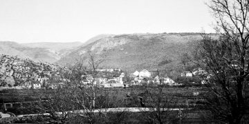 Panorama Širokog Brijega: 1943. pogled sa zapada
