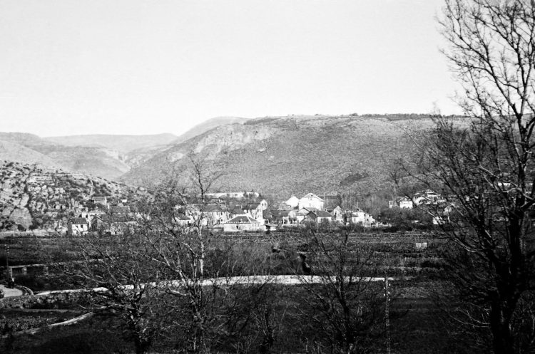Panorama Širokog Brijega: 1943. pogled sa zapada