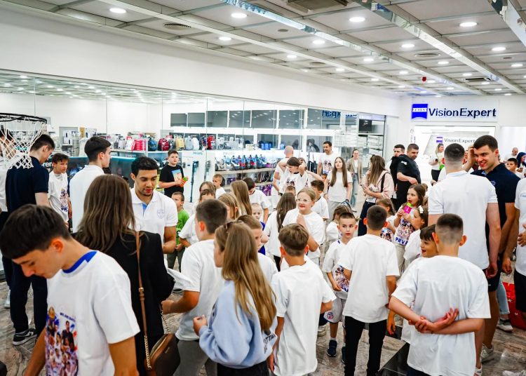 Košarkaši Širokog družili se s najmlađim navijačima