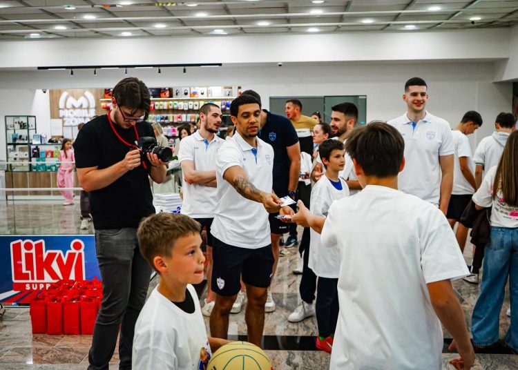 Košarkaši Širokog družili se s najmlađim navijačima