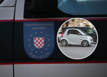Policija u Ljubuškom pronašla vozilo za kojim je raspisana potraga na području Hrvatske