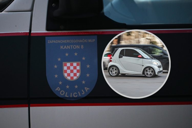 Policija u Ljubuškom pronašla vozilo za kojim je raspisana potraga na području Hrvatske