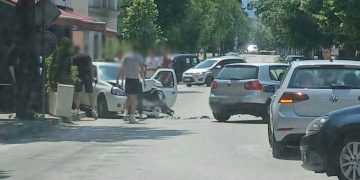Prometna nesreća u centru Ljubuškog