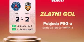 Prvi gol na “Parku prinčeva” i sigurna prednost Benfice – večer u znaku WWIN-a