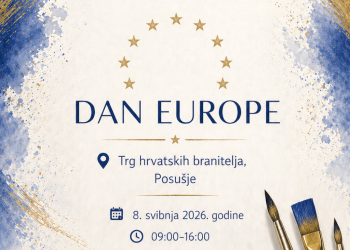 Dan Europe u Posušju: Cjelodnevni program, radionice i bogat sadržaj na Trgu hrvatskih branitelja