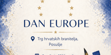 Dan Europe u Posušju: Cjelodnevni program, radionice i bogat sadržaj na Trgu hrvatskih branitelja