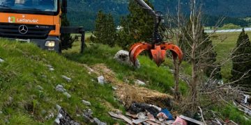 Uklonjena divlja deponija na Blidinju: Bacanje otpada u zaštićenoj prirodi