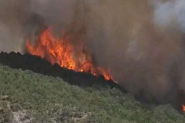 Zbog požara kod Jablanice zatražena pomoć helikoptera Oružanih snaga BiH