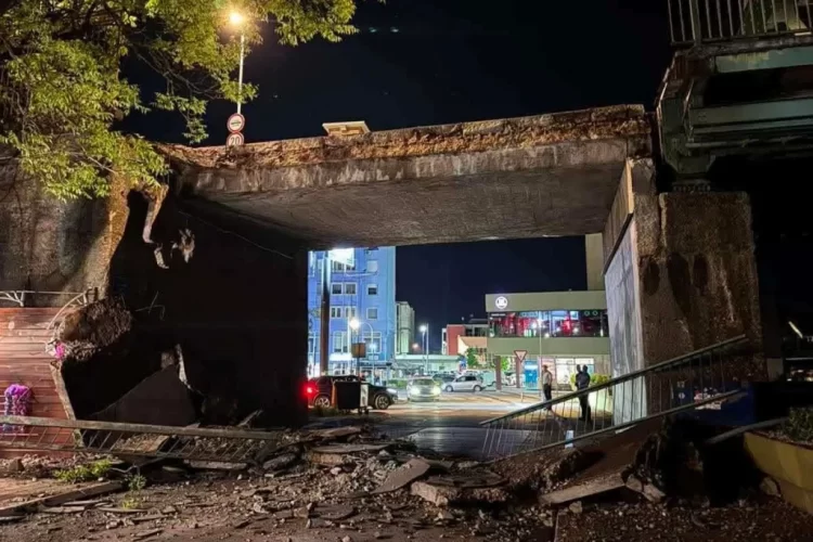 Granični prijelaz Gradiška zatvoren zbog obrušavanja mosta