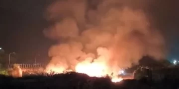 Deponije Uborak u Mostaru ponovno gorila cijelu noć