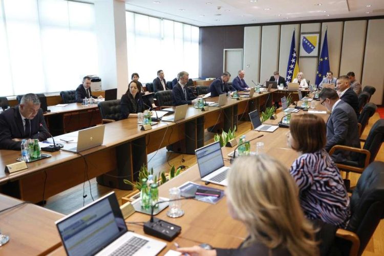 Vijeće ministara BiH danas o proračunu za 2026., graničnim prijelazima s Hrvatskom i IPA III programu