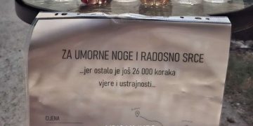 Široki Brijeg: „Cijena: 1 x Slava Ocu“ – plemenita gesta domaćina iz Buhova oduševila hodočasnike