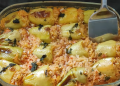 Punjene paprike s krumpirom iz pećnice