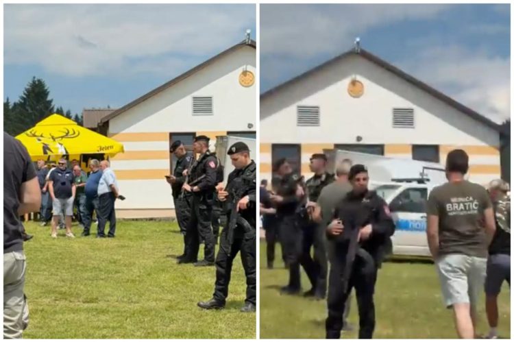 (VIDEO) Samo u BiH: “30 specijalaca s dugim cijevima čuvalo ministra dok je jeo rebarca”