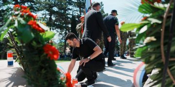 Načelnik Posušja Ante Begić na obilježavanju 35. obljetnice 3. imotske bojne 4. brigade HV