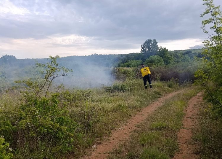 Požari u Grudama, Širokom Brijegu i Ljubuškom: Vatrogasci gasili na tri lokacije