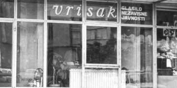 Široki Brijeg 1991.: Redakcija „Vriska” u novom domu