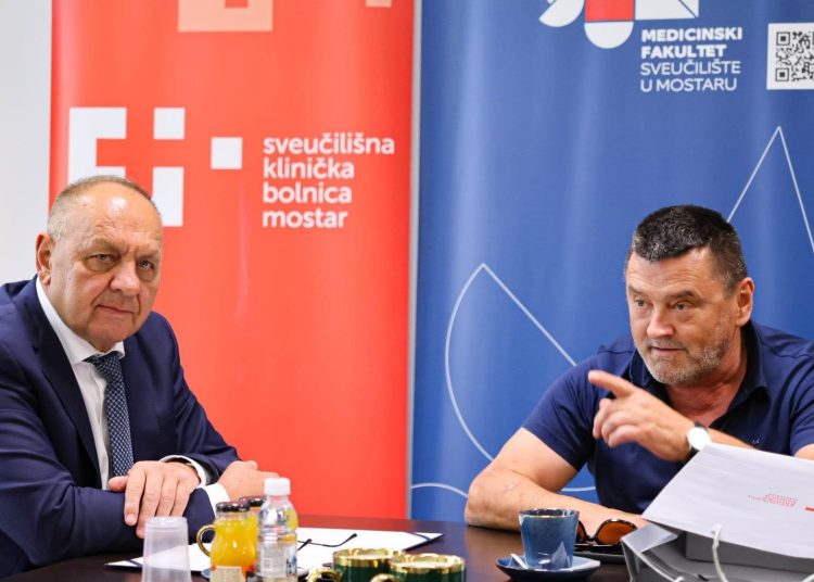 Izaslanstvo Eurotransplanta u radnom posjetu SKB Mostar