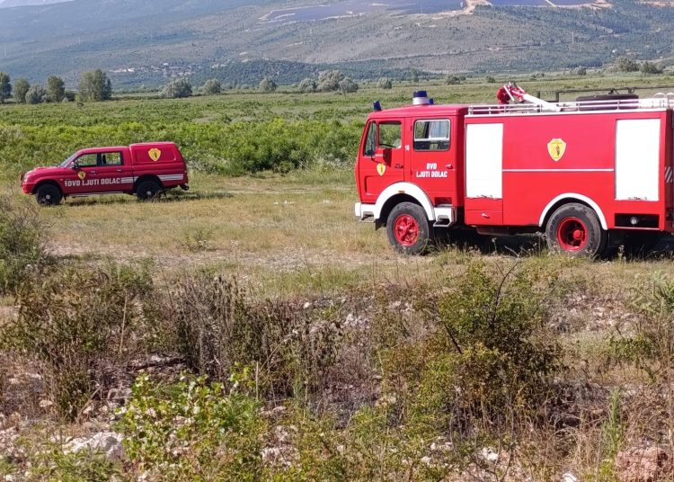 Široki Brijeg: Požar u Ljutom Docu ugašen brzom intervencijom DVD-a