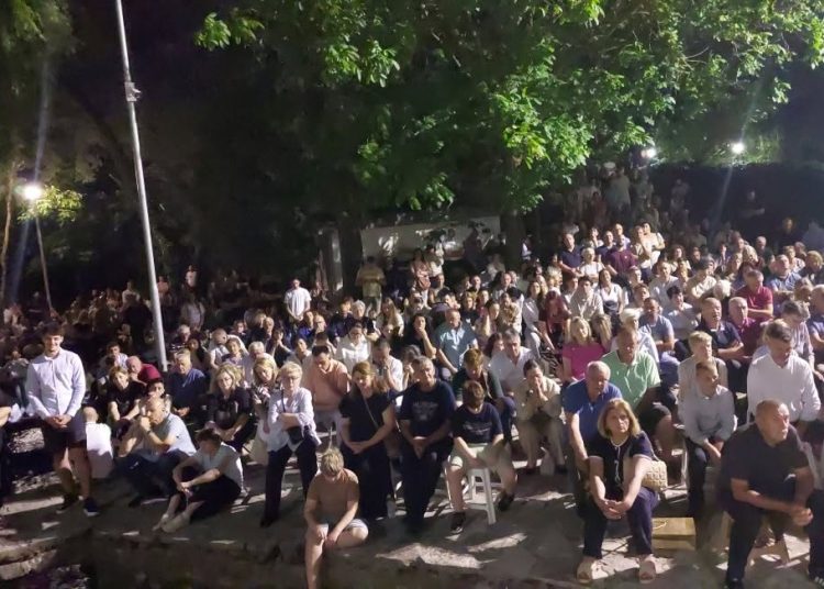 Široki Brijeg: Velik broj vjernika okupio se na uočnici blagdana sv. Ivana Krstitelja u Knešpolju