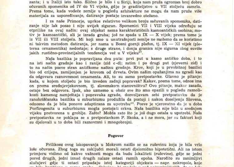 Iz prošlosti Širokog Brijega: Dokumenti o bazilici u Mokrom