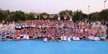 Park širokobrijeških branitelja domaćin tradicionalne Cheerleading večeri