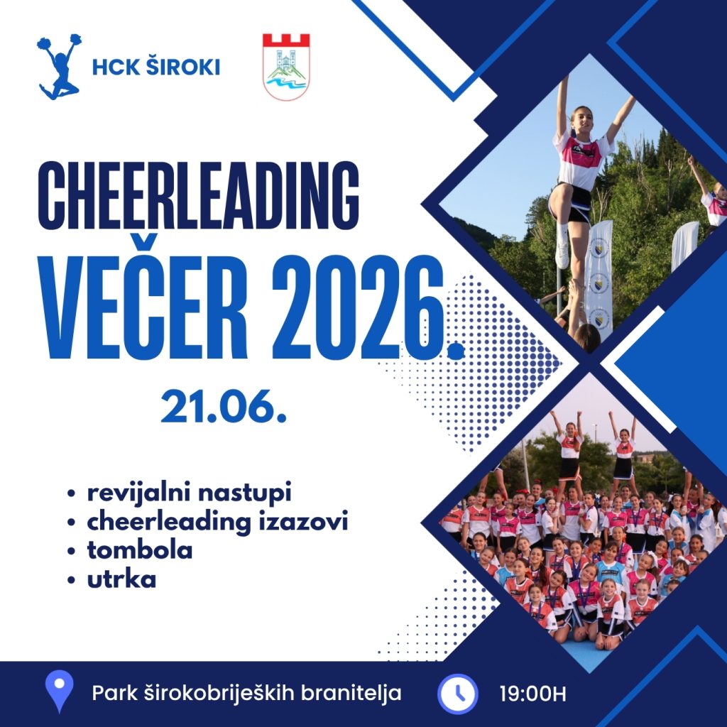 Park širokobrijeških branitelja domaćin tradicionalne Cheerleading večeri Park širokobrijeških branitelja domaćin tradicionalne Cheerleading večeri