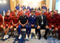 Plenković posjetio Vatrene u Rijeci: Hrvatska vas prati, očekujemo još jedan veliki uspjeh