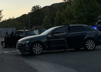 Prometna nesreća kod Hotela Otok u Grudama