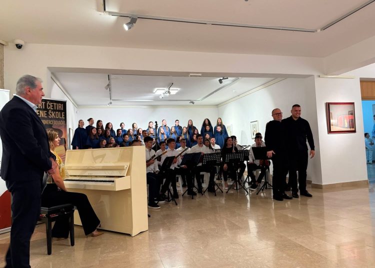 U Širokom Brijegu održan „Koncert četiri glazbene škole ŽZH