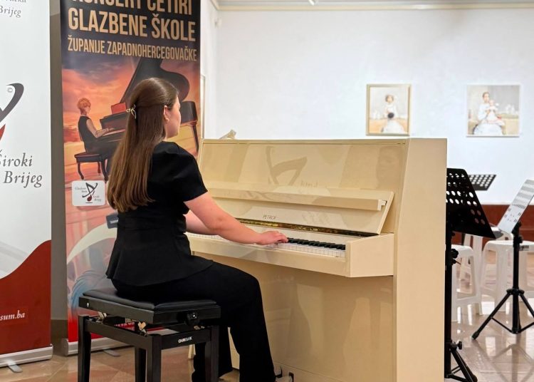 U Širokom Brijegu održan „Koncert četiri glazbene škole ŽZH