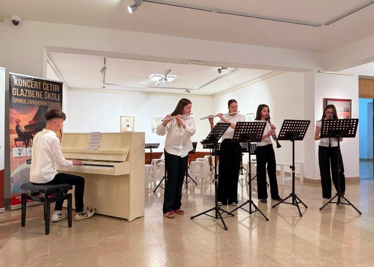 U Širokom Brijegu održan „Koncert četiri glazbene škole ŽZH