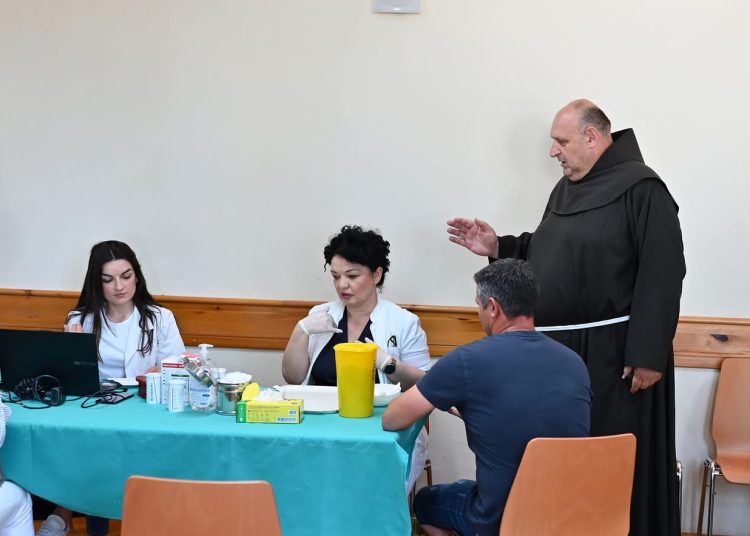 Ljubuški: Na Humcu prikupljeno 75 doza krvi u akciji za pučanstvo
