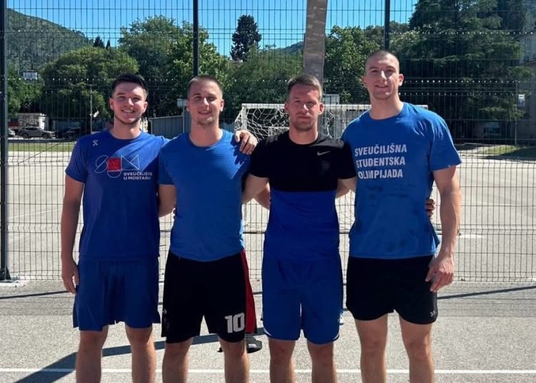 Širokobriješki studenti osvojili Studentski 3×3 košarkaški turnir u Mostaru
