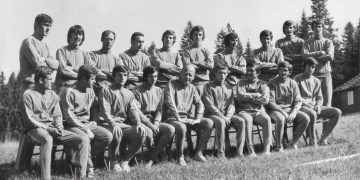 NK Mladost na ljetnim pripremama za sezonu 1972./1973.