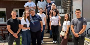 Maturanti Srednje strukovne škole Posušje u posjetu Udruzi osoba s invaliditetom